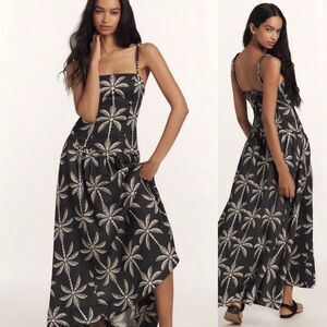 NWOT  La Maise Studio Abena Drop-Waist Dress , Med $298